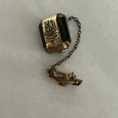 Vintage Granat Bros Lapel Pin Fraternity Jewelry Pendant SN Franklin Lamp 37