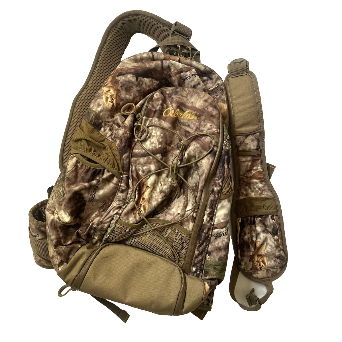 Cabela's Slayer Series Hunting Realtree Day Pack Backpack Mesh
