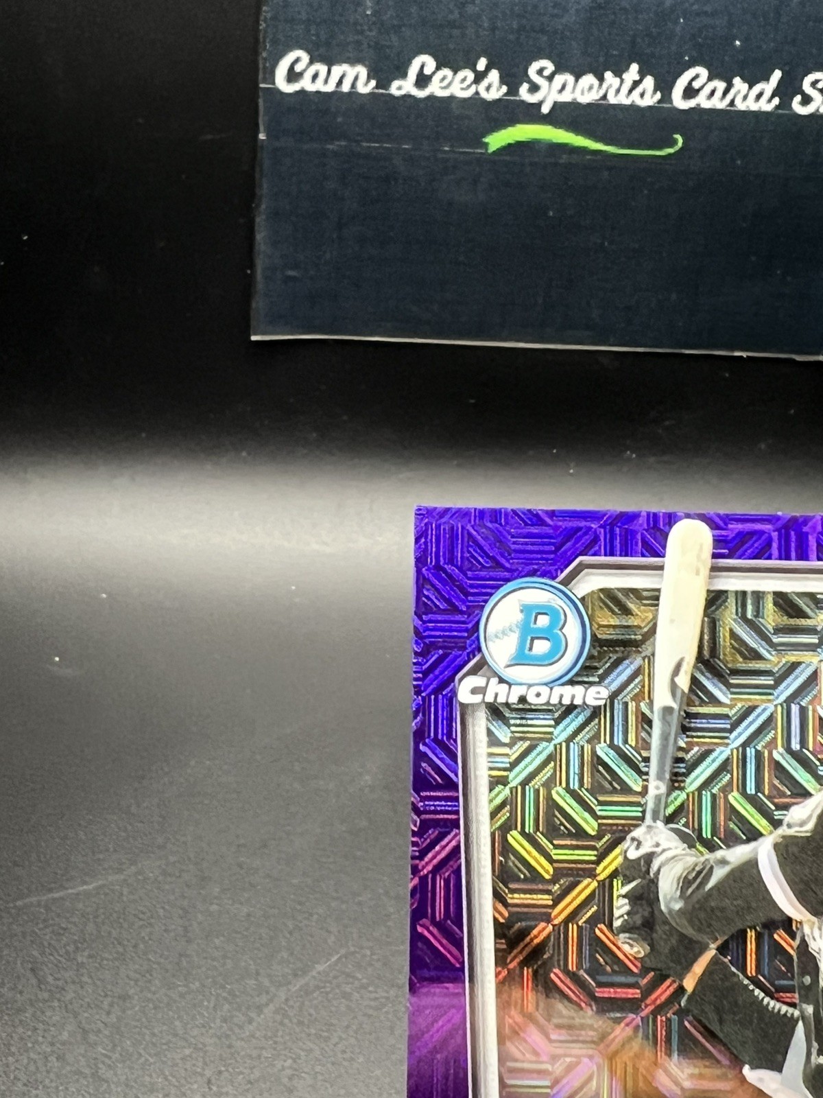 2026 Bowman Baseball Braden Montgomery Chrome Purple Mojo Auto /199 #BMA-BM view 6