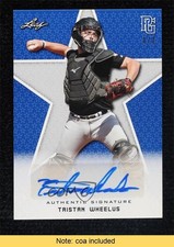 2020 Leaf Perfect Game National Showcase 1/1 Tristan Wheelus #BA-TW2 Auto 0a2
