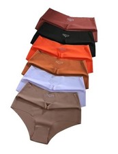 Women's 6-Pack Seamless Underwear High Waist Moisture X-Large Multicolor