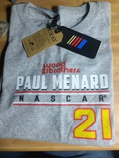 Vintage,with Tags; #21 Nascar, Paul Menard Tshirt From 2018-19 NEW W/ TAGS