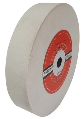 Charnwood BG8#037 8" Fine White Grinding Wheel 200mm x 40mm #100 - Image 1 of 3