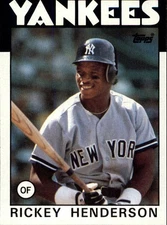 Rickey Henderson cards (1986-2024) A's Yankees Red Sox Padres - You Choose