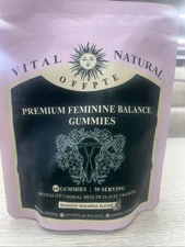 vital natural offpte premium feminine balance gummies revitalize vaginal health