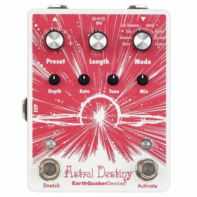 Earthquaker Devices Astral Destiny Octal Octave Reverberation Odyssey
