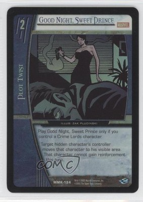 2005 VS System Marvel Knights Foil Good Night Sweet Prince #MMK-124