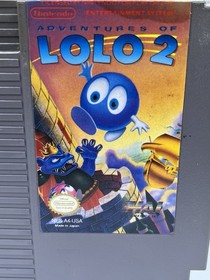 Adventures of Lolo 2 NES (Nintendo , 1990) Cart Only - Tested