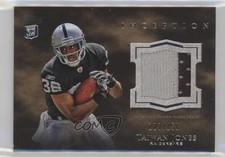 2011 Topps Inception Rookie Patch 123/158 Taiwan Jones #RP-TJ Patch 9bd