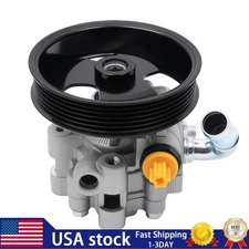 Power Steering Pump W/ Pulley For 2005-2010 Dodge Charger Magnum Challenger 3.5L