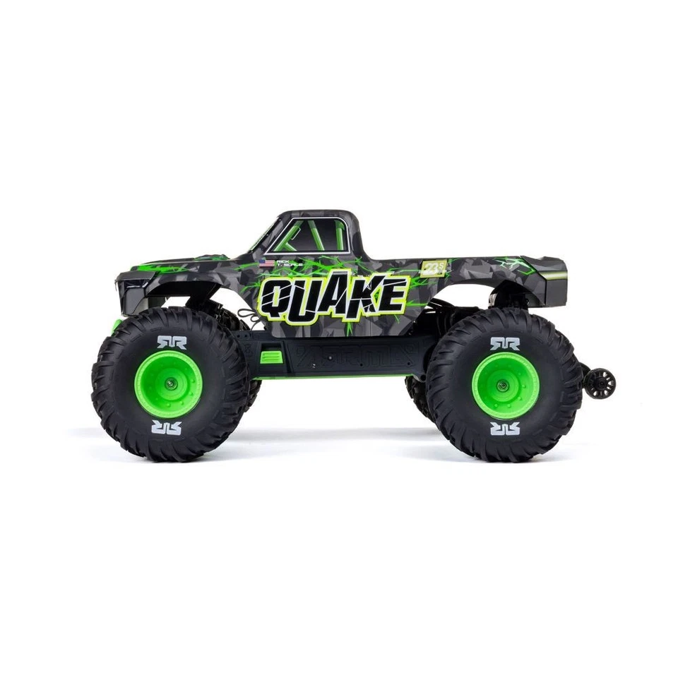 Arrma QUAKE 2WD 223S BLX 1/10 Verde - Automodello Monster Truck - Immagine 2 di 4