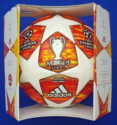 NEU ADIDAS MATCHBALL FINAL 19 MADRID UEFA CL 2018/2019 BALLON FOOTGOLF PALLONE