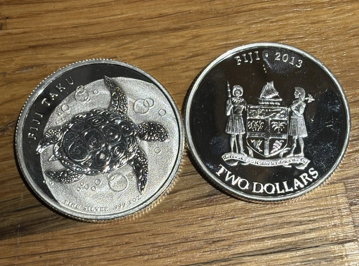 フィジー タク タートル 1オンス 銀貨 2011年 Fiji Taku In Silver Bullion Coins for sale | eBay