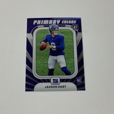 Jaxson Dart NY Giants 2025 Primary Colors Optic RC #2