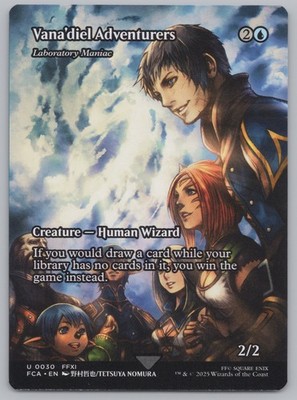 MTG Final Fantasy - Vana'diel Adventurers - Laboratory Maniac (Showcase) -d859