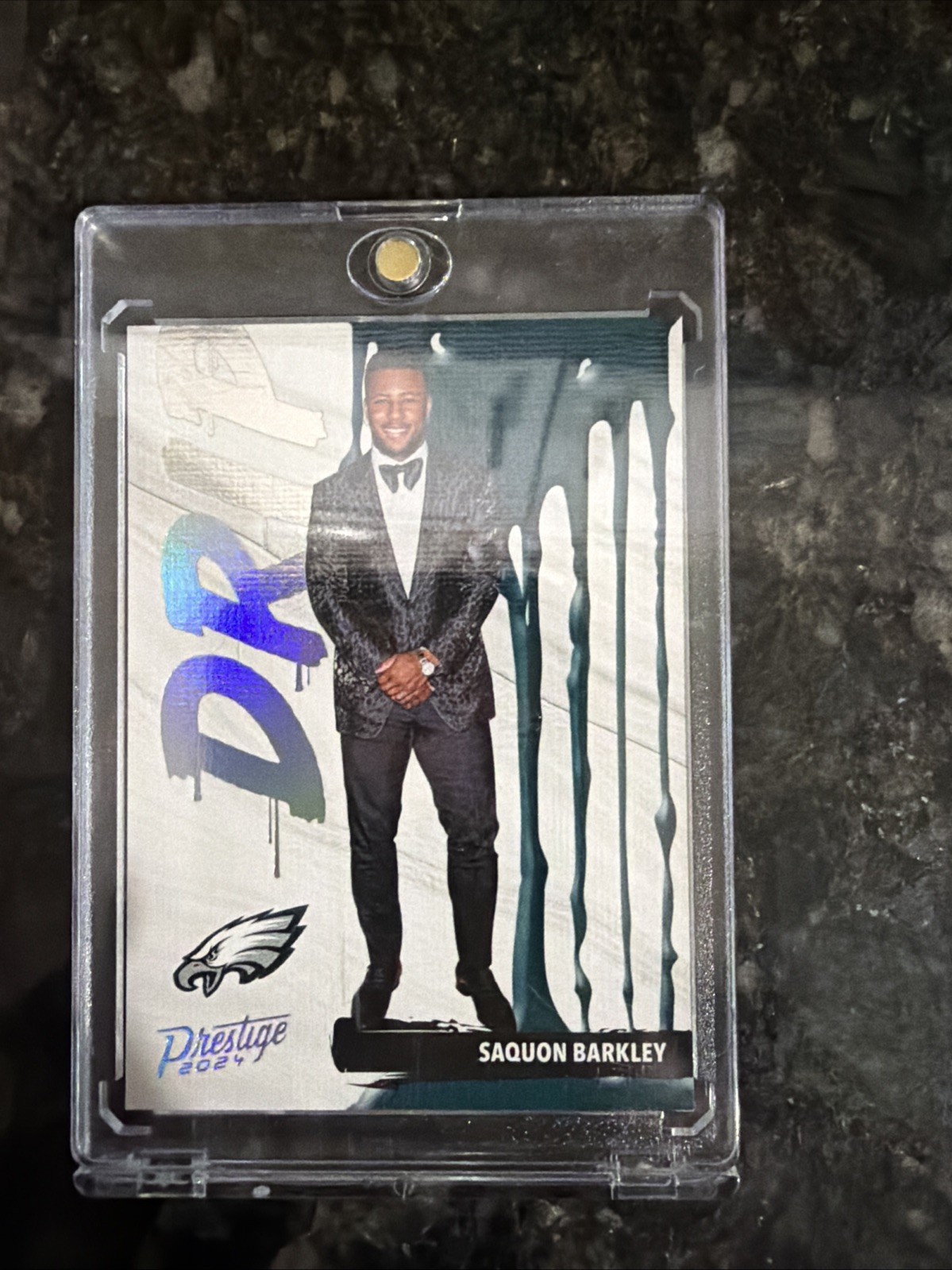 2024 Panini Prestige Drip Saquon Barkley Philadelphia Eagles D-SBY NFL Card