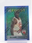 MICHAEL JORDAN 1995-96 TOPPS FINEST WITH PROTECTIVE COATING REFRACTOR #229 Q7128