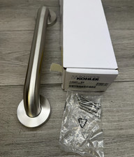 Kohler K-14560-BS Contemporary 12" Grab Bar Brushed Stainless
