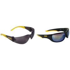 Dewalt DPG54-2C Smoke Safety Glasses,DPG94-YD DeWalt Yellow Mirror Lens Kit