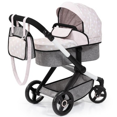 Bayer Design Xeo Doll Stroller 2-in-1 Convertible Pram Pushchair