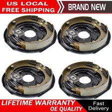 4 New 12 X 2 Electric Trailer Brake Assembly Kit For 6000-7000 Lbs Dazdrpawd 4 New 12 X 2 Electric Trailer Brake Assembly Kit For 6000-7000 Lbs Dazdrpawd