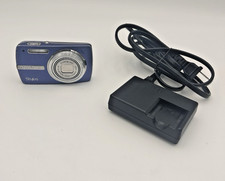 Olympus Stylus 820 8.0MP Digital Camera - Blue With Charger