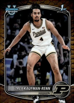 TREY KAUFMAN-RENN PRC 2025-26 Bowman Chrome Prospects Reptilian #BCP-2 ID:166836