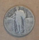 Old World US Coin Lot 90% Silver Standing Liberty Quarter 1929-D G 0.1808 Oz ASW