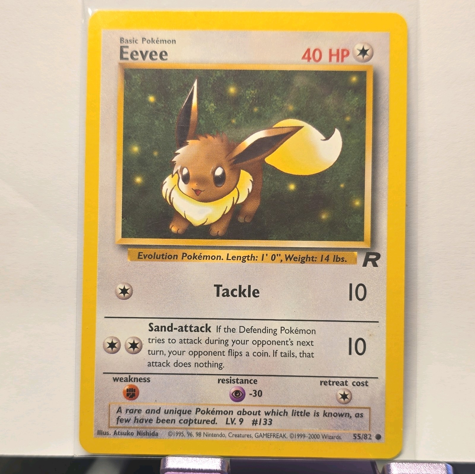 Eevee 55/82 Team Rocket Regular