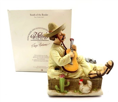 Melody in Motion SOUTH OF THE BORDER Waco Animated Music Box ~ WORKS! New Belts