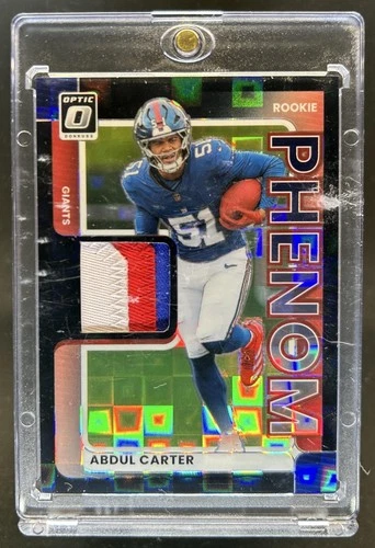 2025 Donruss Optic Abdul Carter Black Pandora (RAW)