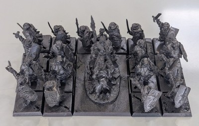 Warhammer Bretonnian Grail Reliquae Metall 18 x Battle Pilgrims Vintage Old World