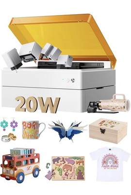 xTool M1 Ultra 20W Laser Engraver Full Combo Kit Used For One Month - Pristine