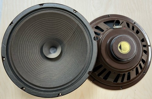 Vintage Utah B12JC-W 12” Guitar/Instrument Speakers Wizzer Cone Pair 8ohm