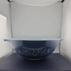 Vintage Pyrex 444 Colonial Mist Blue Mixing Bowl 4 QT Used