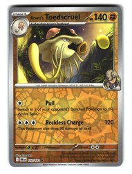 Arven's Toedscruel 110/182 Destined Rivals Reverse Holo