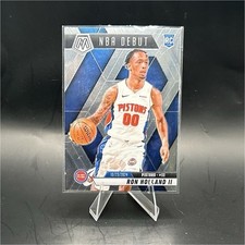 24-25 Panini Mosaic NBA Debut Rookie Ron Holland II Detroit Pistons #258
