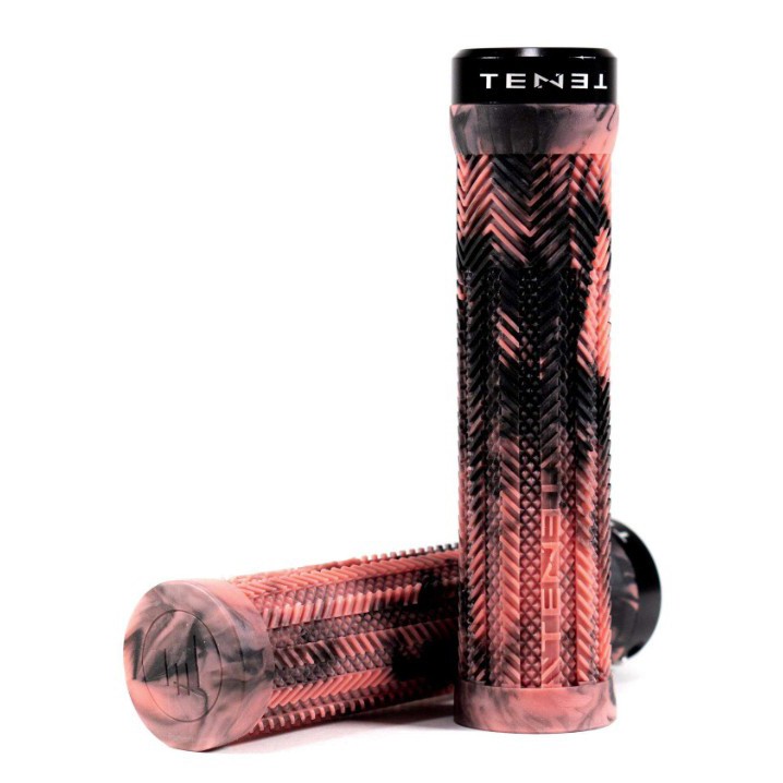 Tenet Icon Lock-On Bike Grips with Rose Marble - Onyx Rubber Comfortable - 6790₽