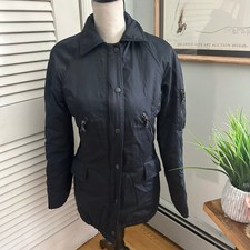 EXPRESS Jacket Womens Medium Black Outdoor Fa...