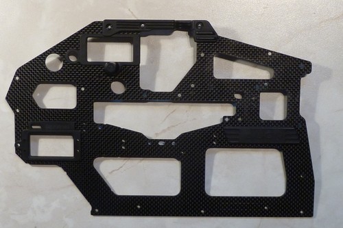 550X Chassis Seitenteil Carbon(R), von Align - Bild 1 von 2