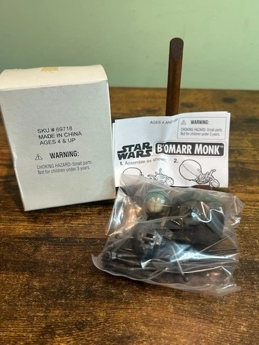 VINTAGE 1997 KENNER STAR WARS B'OMARR MONK MAIL AWAY FIGURE #69718 NEW IN BOX