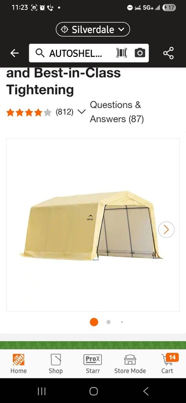 ShelterLogic AutoShelter RoundTop 10 ft. x 15 ft. x 8 ft.