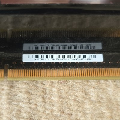 ASUS NVIDIA GeForce GTX 260 Graphics Card Dual DVI PCIe Fan Heatsink