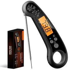 Digital Instant Read Meat Thermometer for Grill and Cooking, Fast Precise IP67