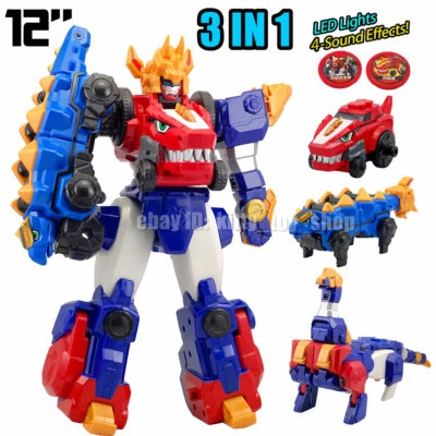 Dino Core Ultra D-Buster Tyranno Dinosaur Transform Robot Combiner