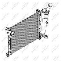 KüHler WasserküHler MotorküHler Passend FüR Fiat Panda 312 1.2 312