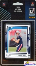 New England Patriots 2024 Donruss Sealed Team Set-DRAKE MAYE Rated Rookie #379++
