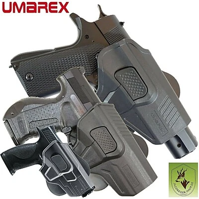 Polymer Paddle Pistolenholster GLOCK17/19 Colt 1911; Walther PPQ/P99 H&K S&W M&P