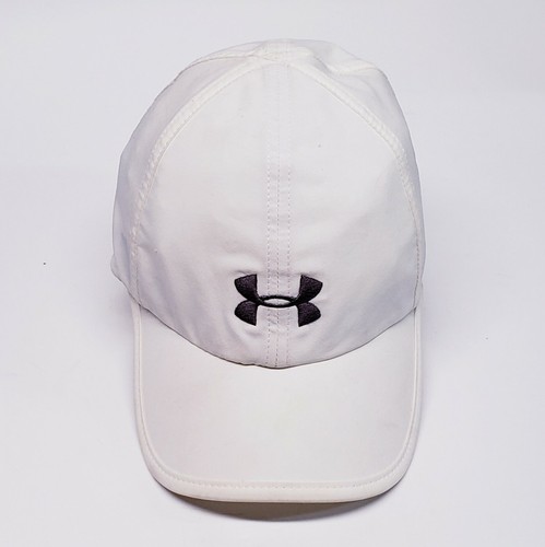 Under Armour UA Women's Running Cycling - Shadow - Cap Hat- White Strapback OSFA - Picture 2 of 4