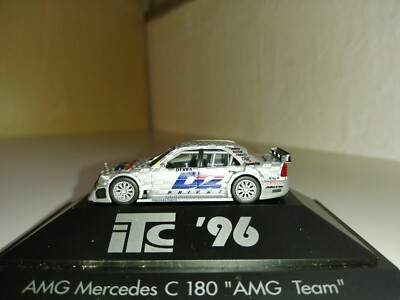 Herpa  ITC''96  Mercedes Benz C 180 Nr. 2  silber   #1:87  ( 84 )